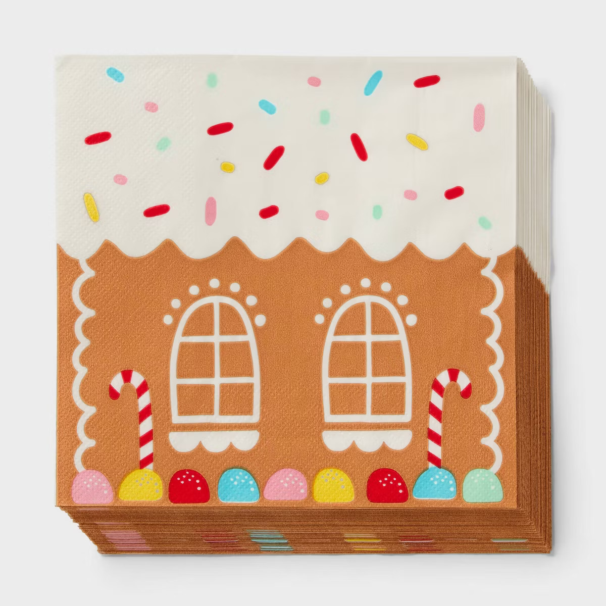 30ct Christmas Gingerbread Lunch Napkins - Spritz™ | Target