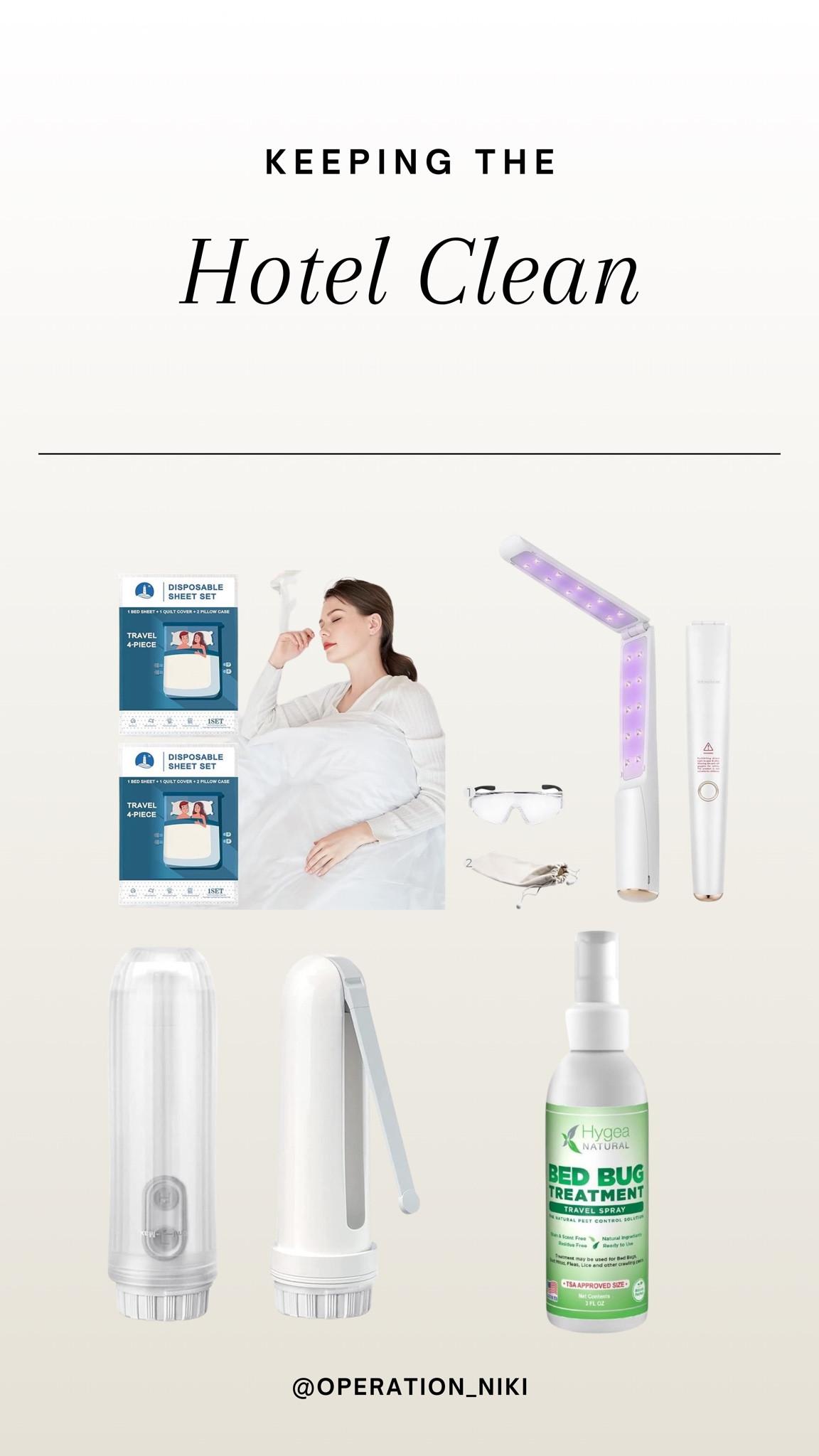Here are a few travel items I like to pack with me to make sure it’s clean where I’m staying for vacation!

Follow for more @OPERATION_NIKI on IG, TikTok, & Facebook

sahm, mom essentials, packing, vacation must haves, packing tips, vacation inspo, travel outfit, traveling, carry on bags, perfume container, summer outfit, summer vacation, summer dress, wedding guest dress

#LTKSummerSales #LTKTravel #LTKFindsUnder50