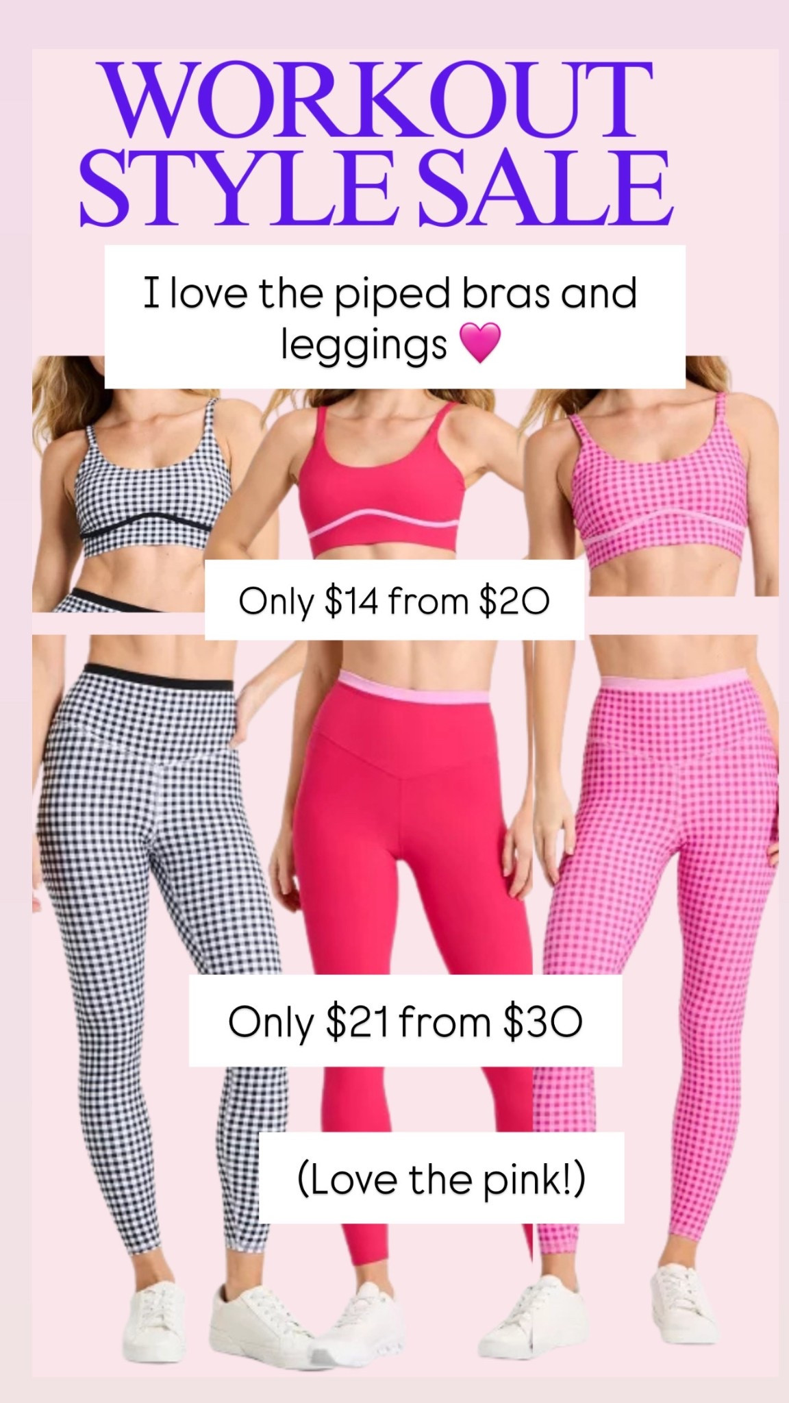 Workout style sale 🩷❤️

#LTKActive #LTKSaleAlert