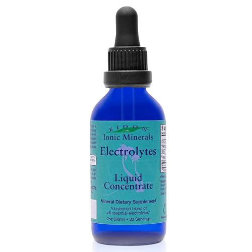 Eidon Liquid Electrolytes - Liquid Electrolyte Drops, Ionic Mineral Supplement to Add to Water, Balances Electrolyte Equilibrium, Sugar Free Unsweetened Hydration for Men & Women - 2 oz | Amazon (US)