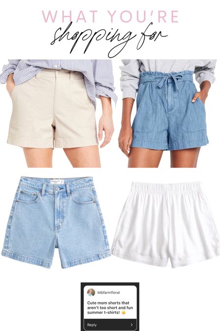 Mom friendly shorts!

#LTKstyletip #LTKSeasonal