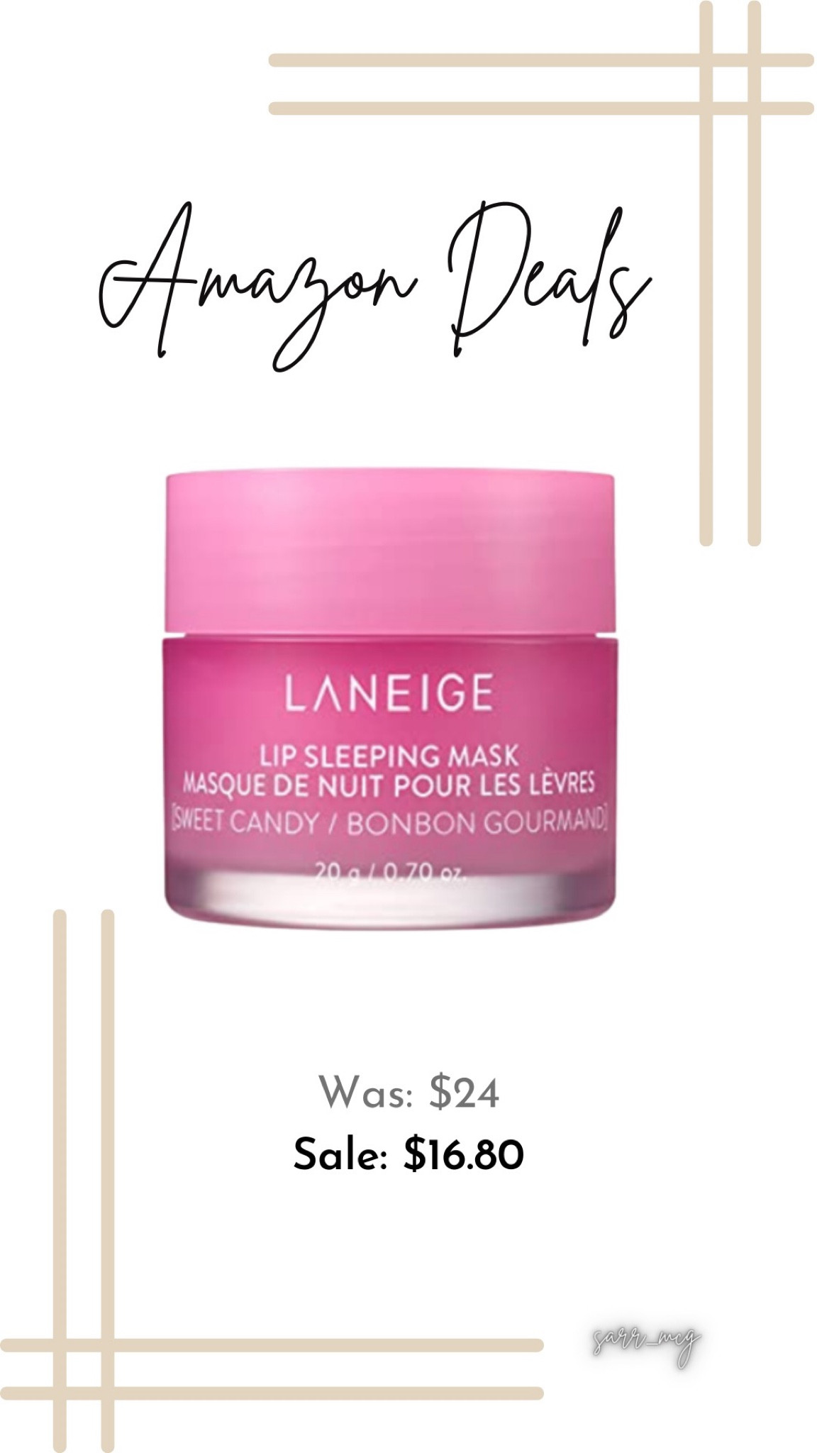 Best sleep lip mask on sale Amazon 

#LTKsalealert #LTKbeauty