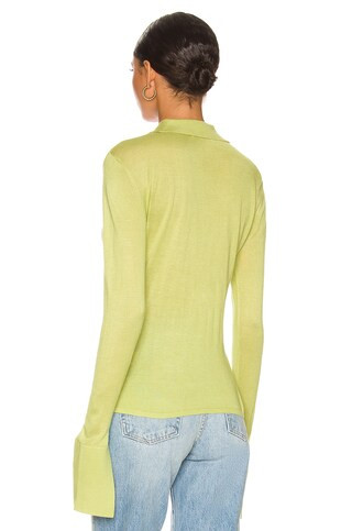 BEC&BRIDGE Spencer Knit Top in Green from Revolve.com | Revolve Clothing (Global)