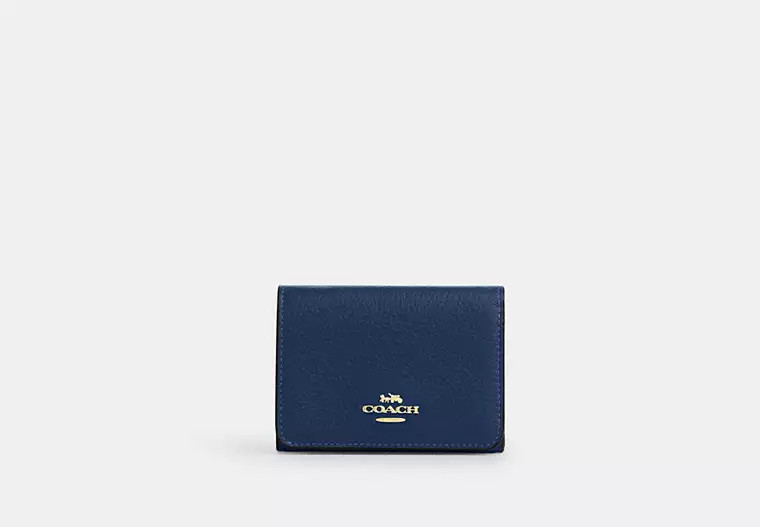 Card Holder Wallet In Signature Canvas | Coach Outlet US