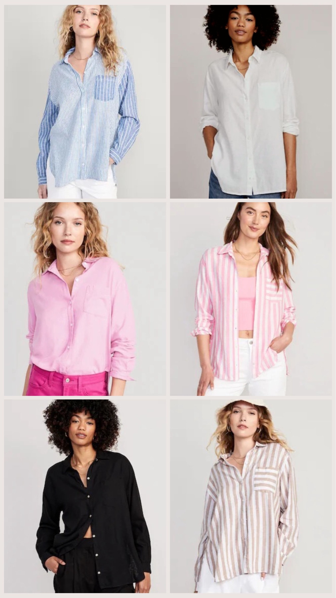 Loving these Old Navy Linen Boyfriend Shirts for the summer. Wear over dresses, with shorts or as a coverup! 

#LTKunder50 #LTKFind