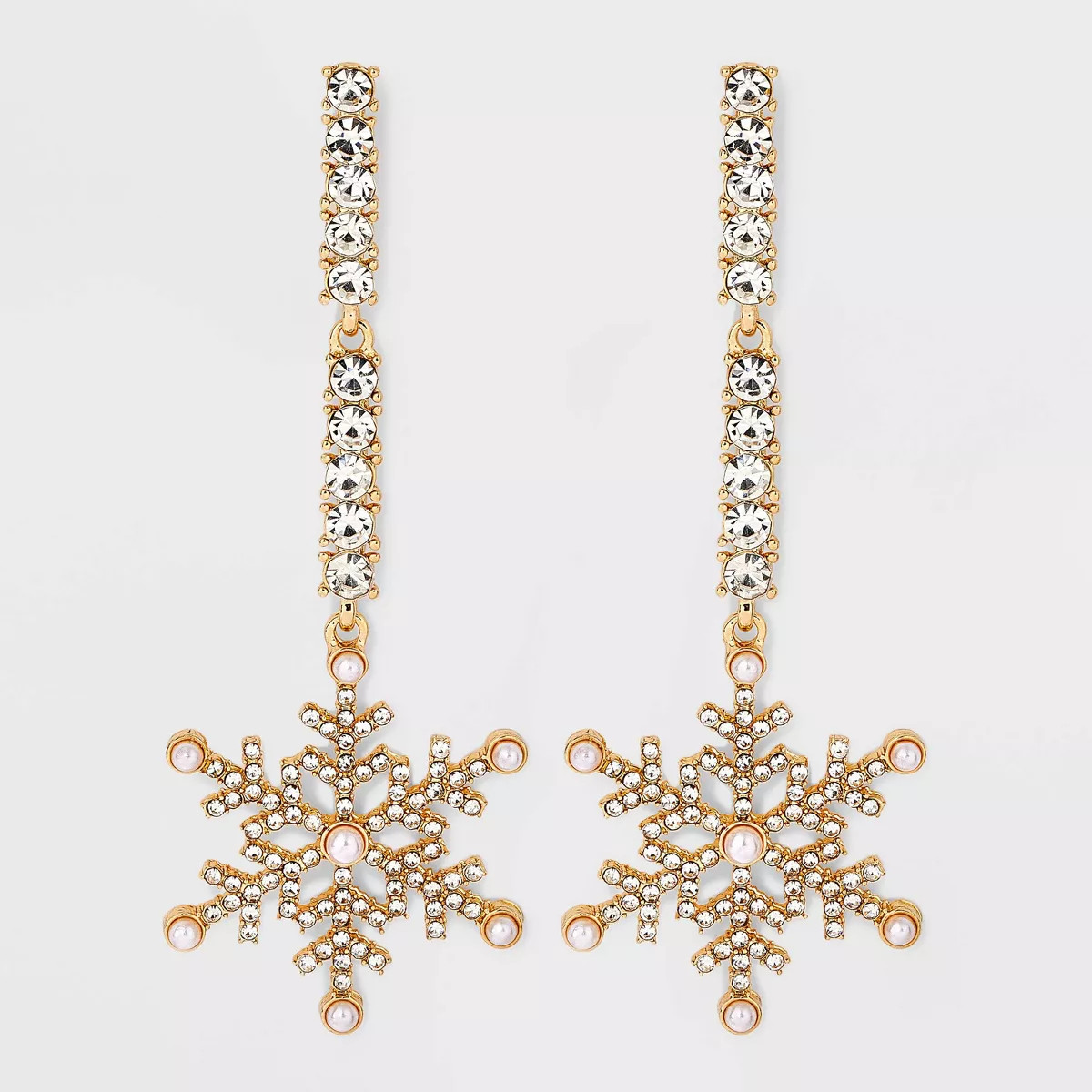 SUGARFIX by BaubleBar Feeling Frosty Earrings - Gold | Target
