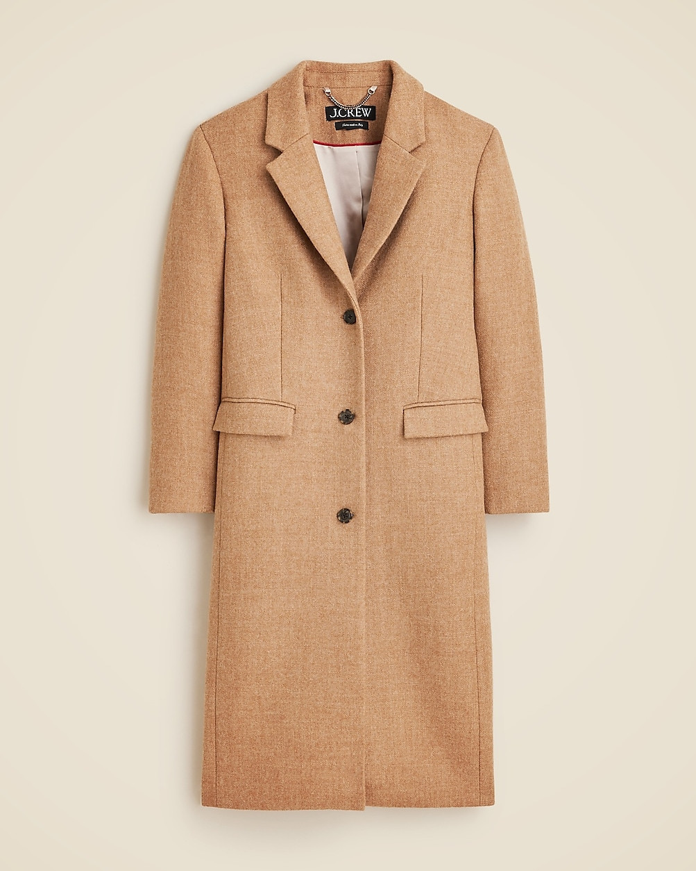 Palais topcoat in Italian wool-blend melton | J. Crew US