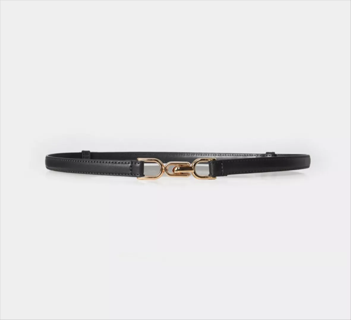 Lukas Belt in Black & Gold curated on LTK