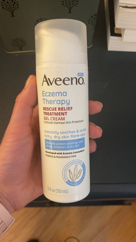 Aveeno Eczema Therapy Gel Cream 

#LTKVideo #LTKFindsUnder50 #LTKxWalmart