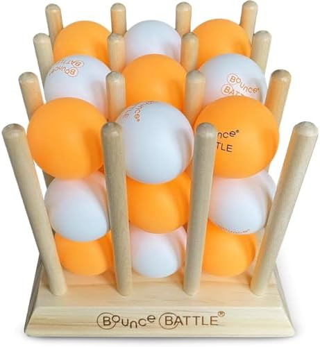 Bounce Battle™ Wood Edition – Family & Party Game for Kids, Teens & Adults – Fast-Paced Ski... | Amazon (US)