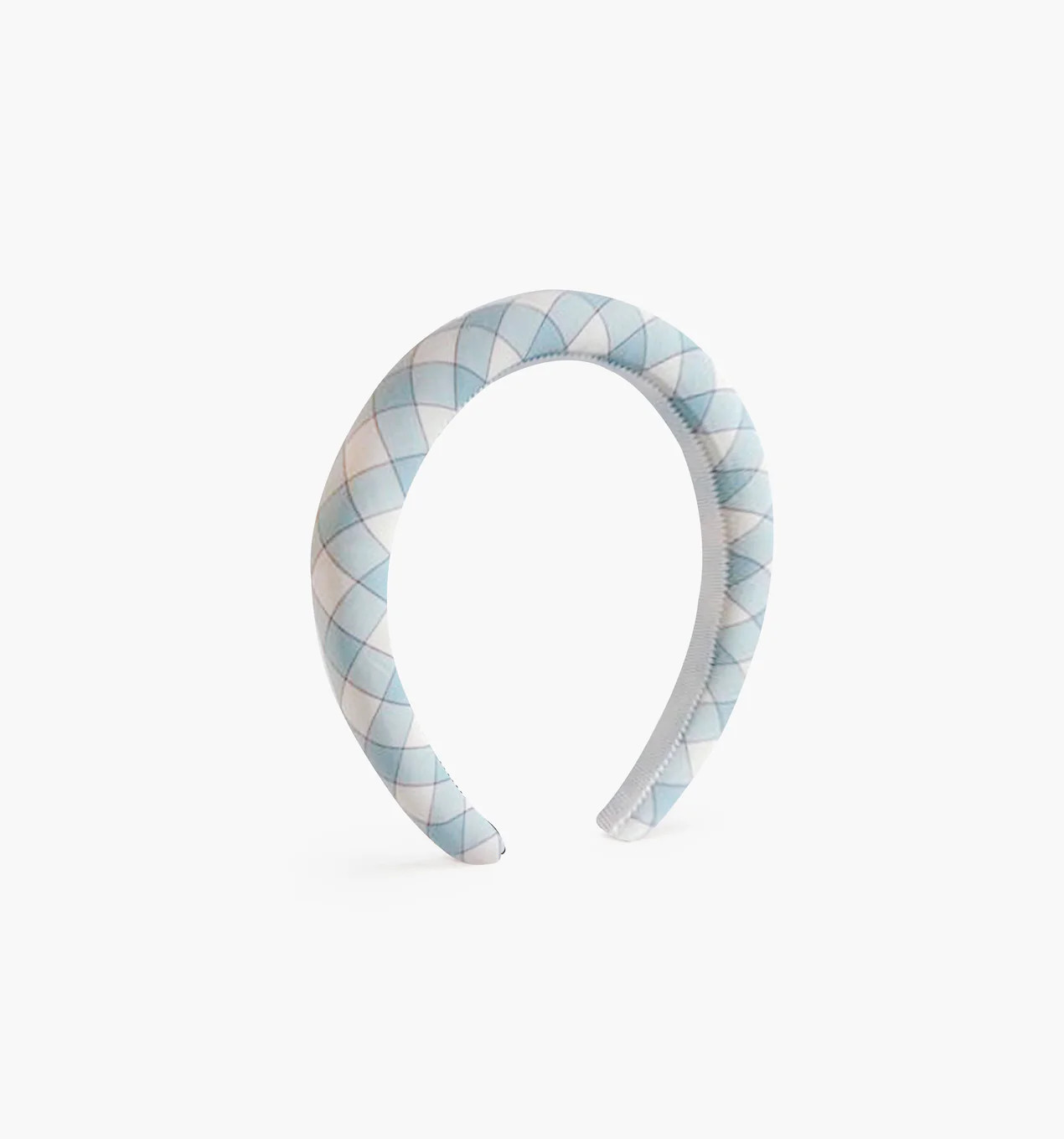 The Cleo Headband - Black/Sand Gingham | Hill House Home US