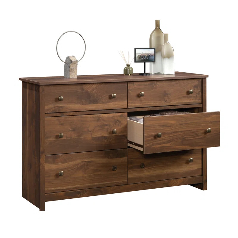 Gudrun 6 Drawer 50.55" W Double Dresser | Wayfair North America