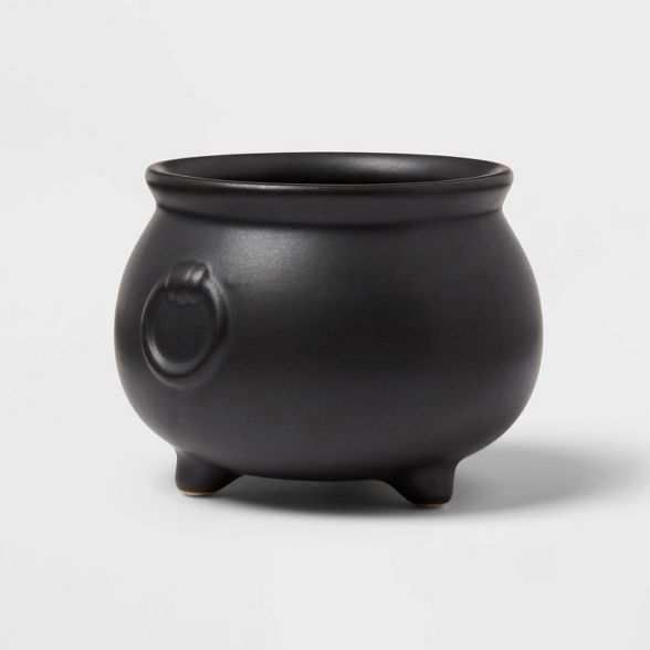 12oz Stoneware Cauldron Candy Bowl - Threshold&#8482; | Target