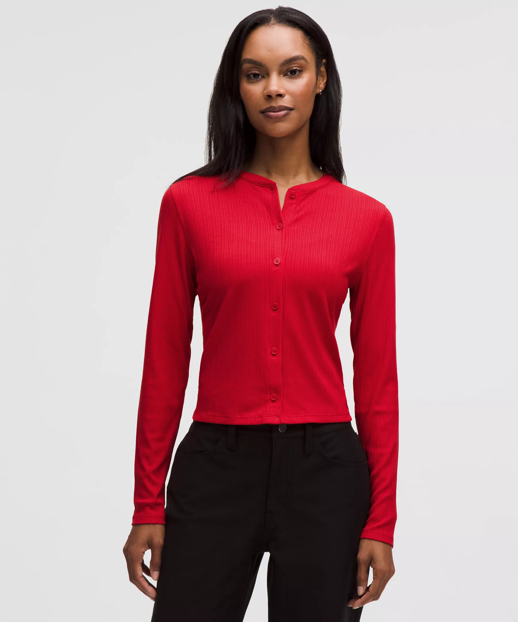 Hold Tight Micro-Rib Cardigan | Lululemon (US)