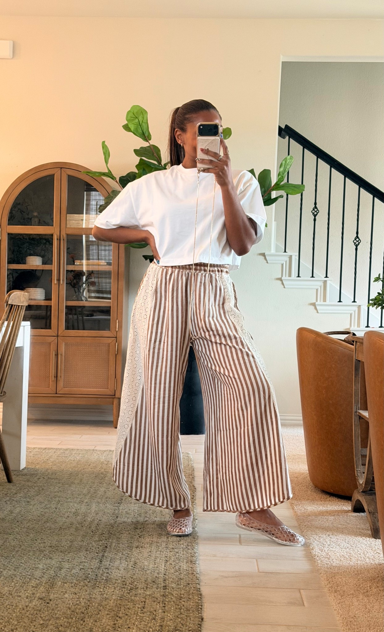Spring style 
Ordered size medium in pants 

#LTKmomlife #LTKootd #LTKTall