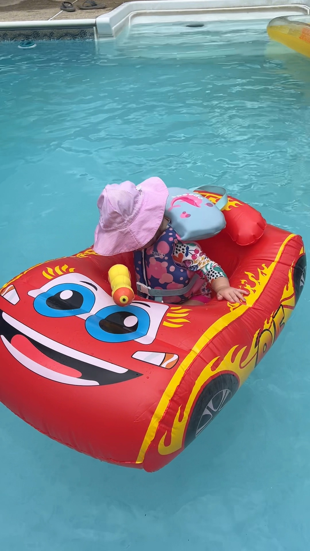 
Summertime at the pool with a toddler 🏎️💨 

#LTKbaby #LTKGiftGuide #LTKkids