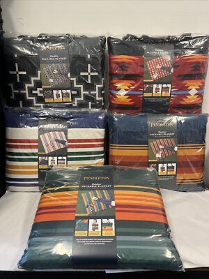 Pendleton Outdoor Packable Blanket Picnic Tailgate Folds & Zips 60x72 inches | eBay US