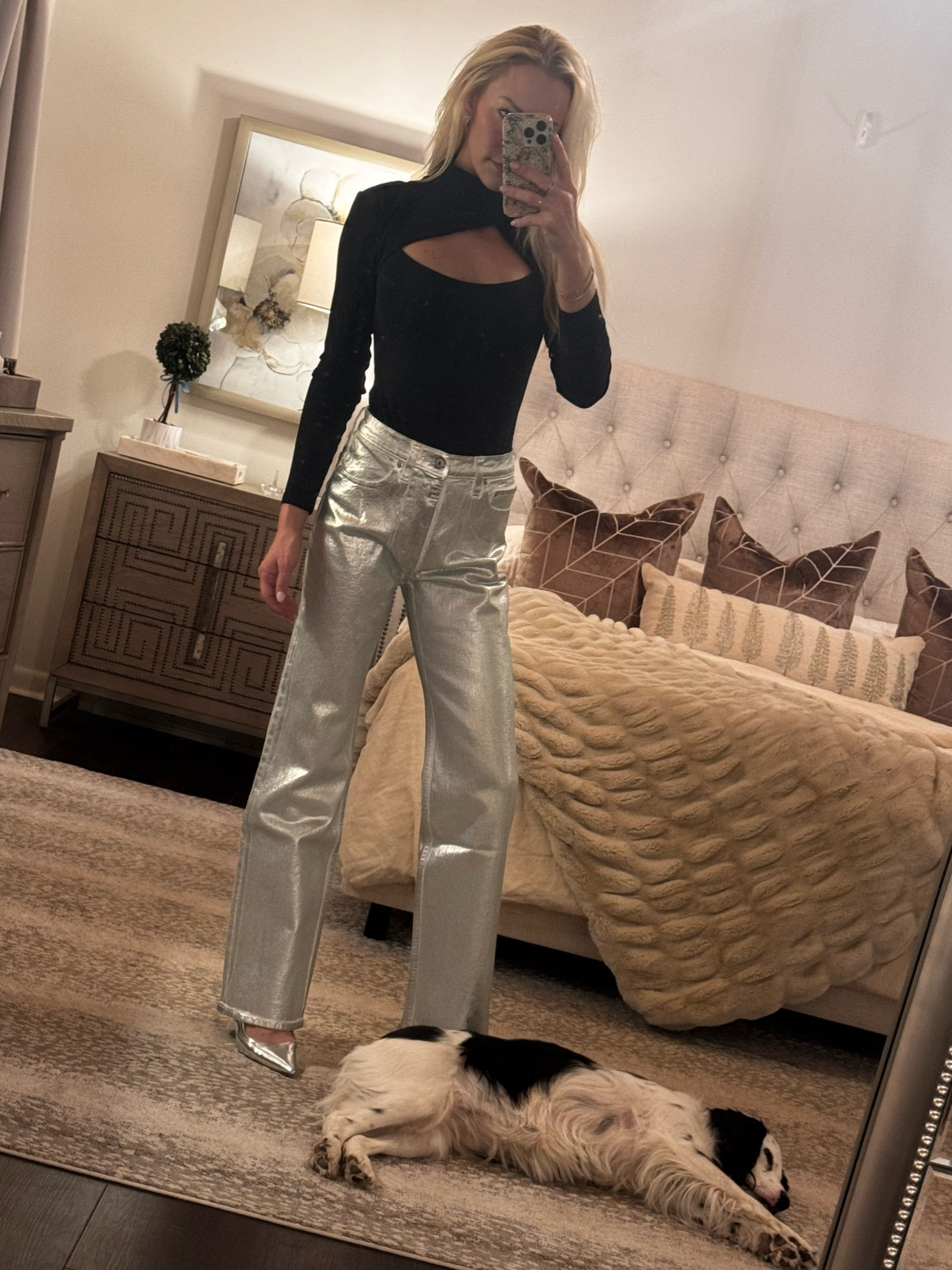 NYE 🎉✨🪩
S in top, 24 in jeans

#nye #nyeoutfit #ltkstyle #nightout #holidaylooks #abercrombie #rachelparcell #target

#LTKParties #LTKStyleTip #LTKHoliday