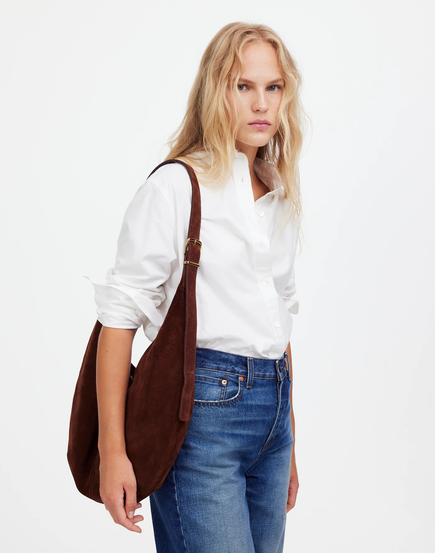 The Essential Curve Shoulder Bag | Madewell