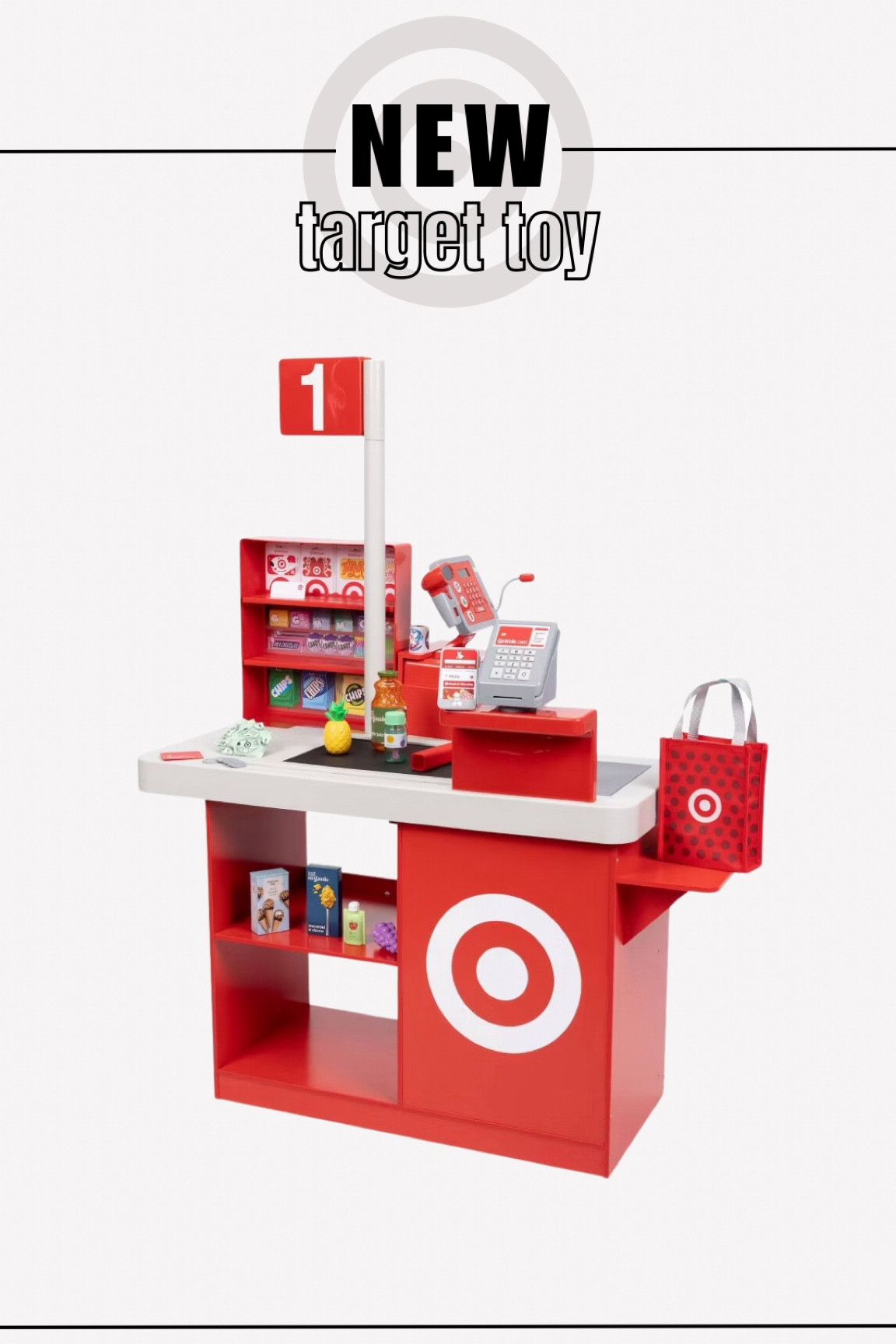 New life size target check out lane 