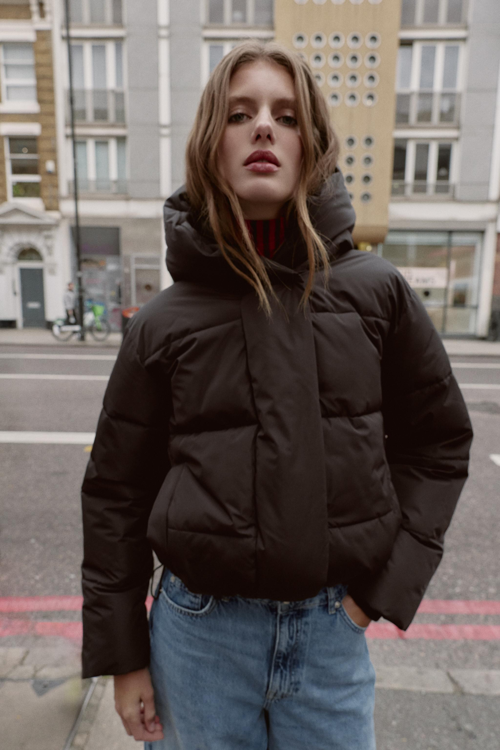 WATER REPELLENT WINDPROOF SHORT PUFFER ANORAK | Zara US