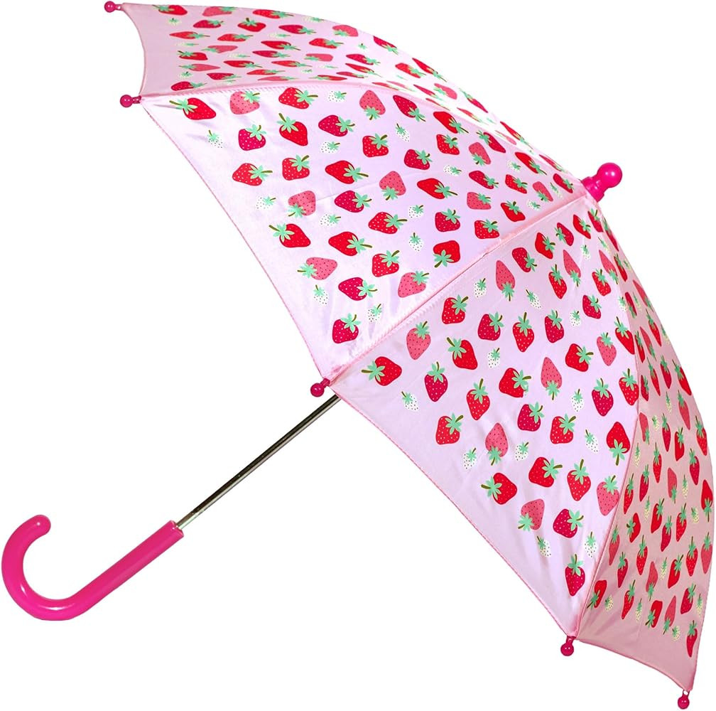 Wildkin Kids Umbrella – Rainproof Canopy, Curved Handle, Easy Hanging Design | Amazon (US)