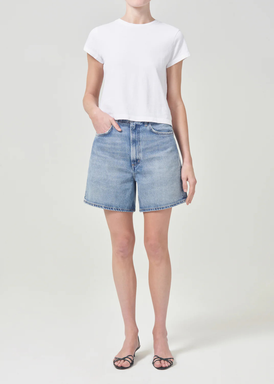 Stella High Rise Short in Mode | AGOLDE
