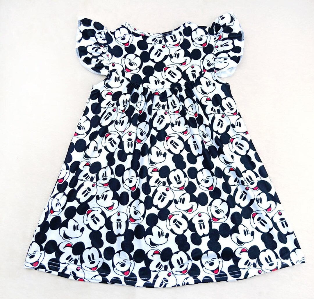 READY TO SHIP! Disney Flutter Dress Mickey Mouse | Etsy (US)