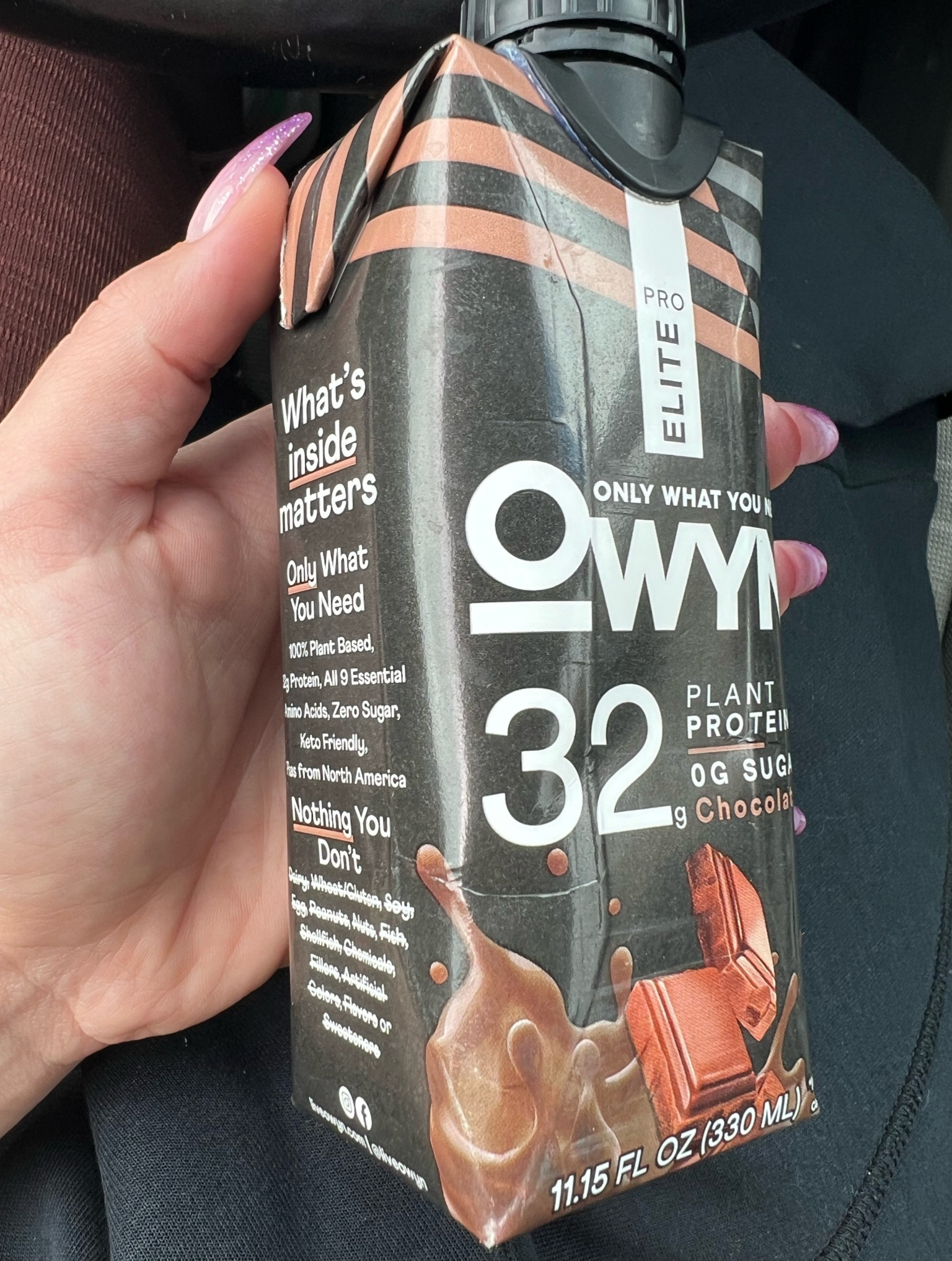 My favorite protein shakes! Been drinking these for the past month. 32g of protein, and none of the top 8 allergens are included (no dairy, soy, etc). Chocolate is so tasty. 

#LTKfitness #LTKU #LTKxPrime