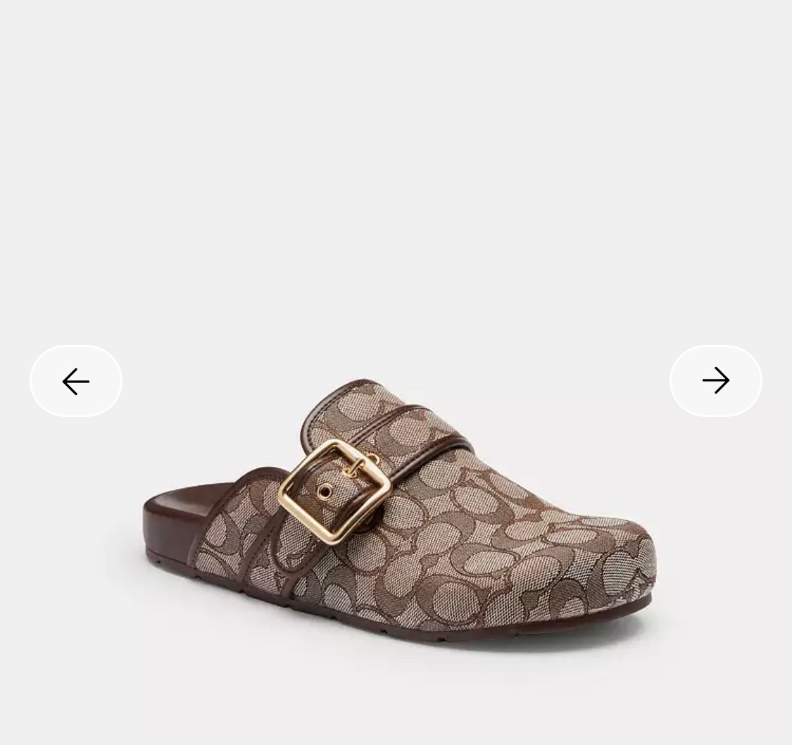 Coach Clogs TTS 

#LTKgrwm #LTKMidsize #LTKSaleAlert