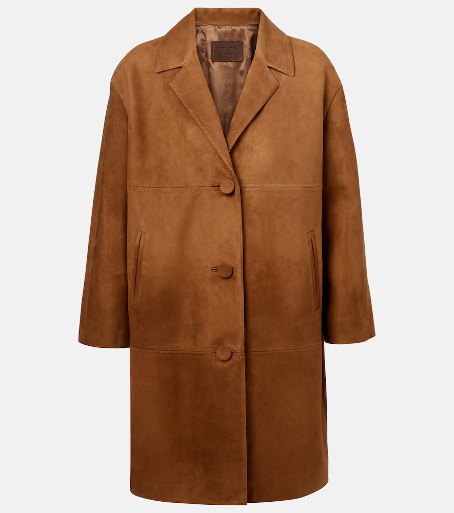 Prada Suede coat | Mytheresa (US/CA)