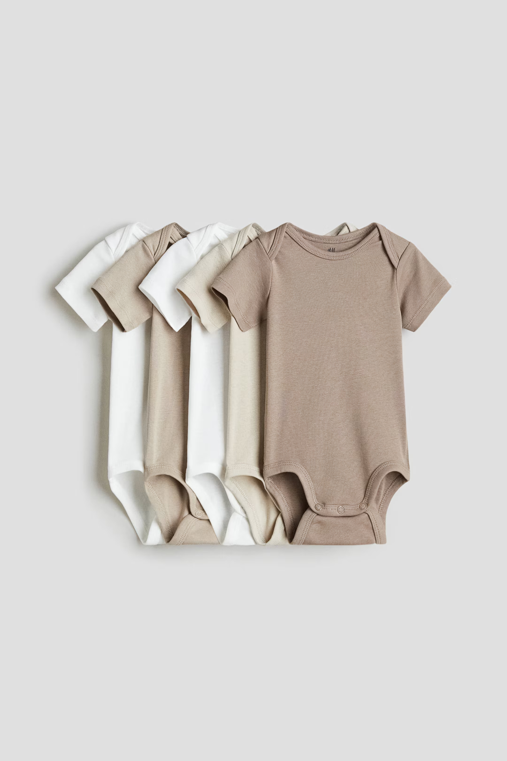 5-pack Cotton Bodysuits | H&M (US + CA)