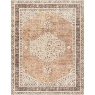 Surya Becki Owens x Lila Tan Oriental 8 ft. x 10 ft. Indoor Area Rug | The Home Depot