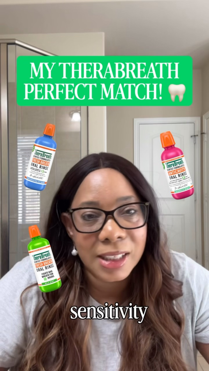 I’ve found my perfect match with @therabreath! 🤩🙂‍↔️

Having tried out the three products in the video, I can safely say that the green one is my new go to!

I’ll be passing off the pink and blue bottles to my husband and daughter because I can happily say that I have met my match with mild mint 😏💚

Let me know if you want the link to the one I use, and I’ll send it over! 

(Not sp0nsored I just really love these products ☺️)

#Therabreath #DentalCare #Mouthwash #HygieneRoutine

#LTKselfcare #LTKOver40 #LTKvlog
