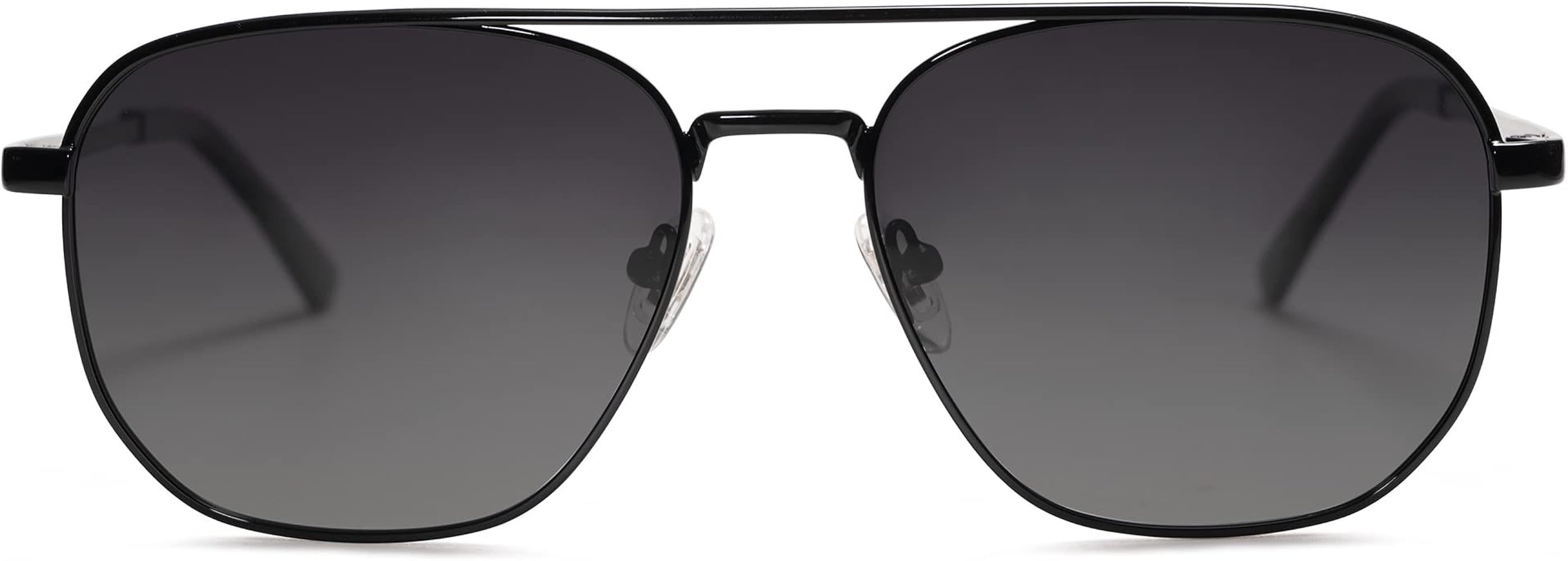 SOJOS Retro Aviator Polarized Sunglasses Womens Mens Vintage Square Shades Sun Glasses UV400 SJ11... | Amazon (US)