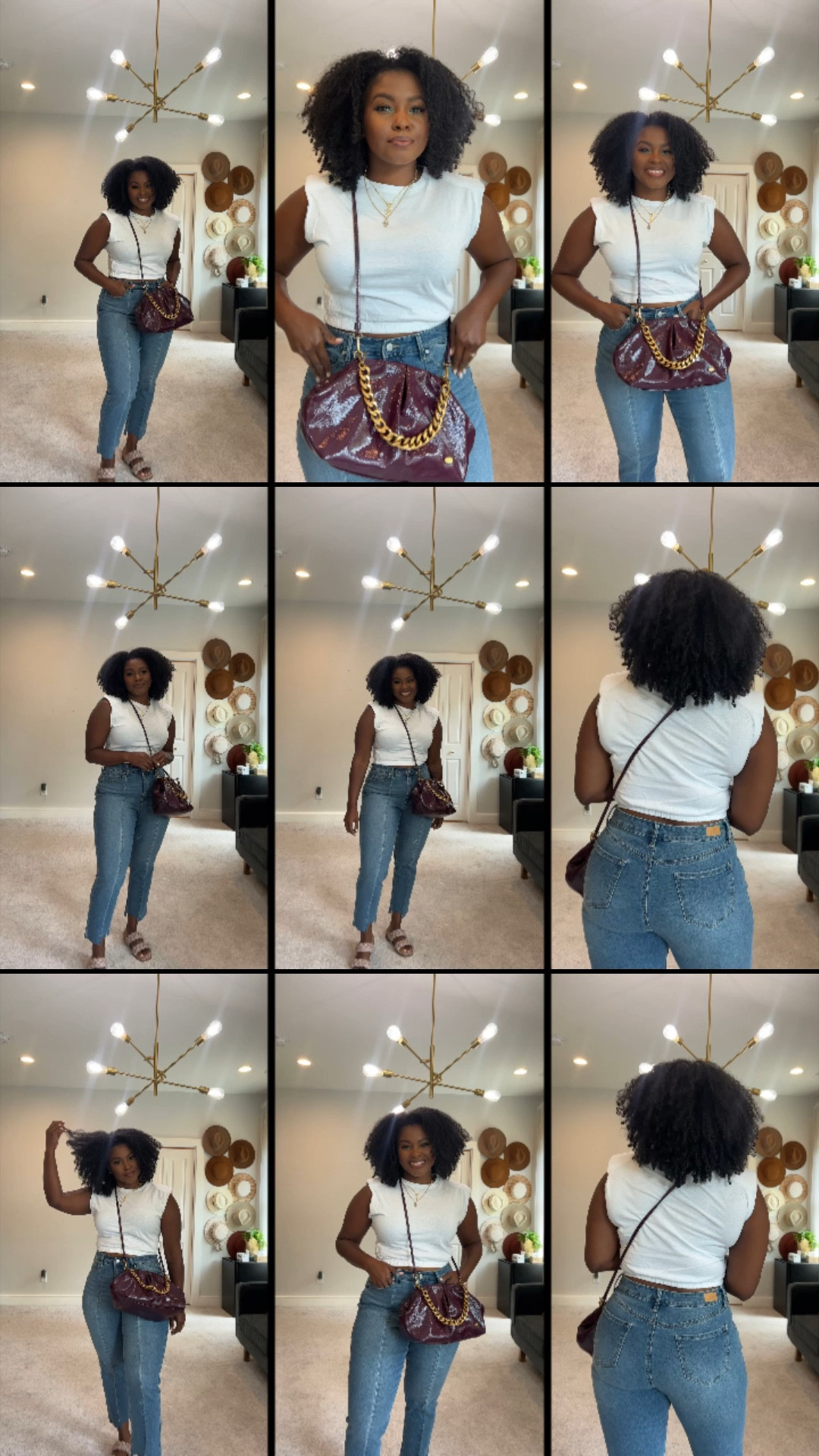 these jeans are so comfy! It’s giving casual but the bags gives the look a little more elevation. 
Top: Large 
Jeans: 10


#LTKcurves #LTKunder50 #LTKmidsize