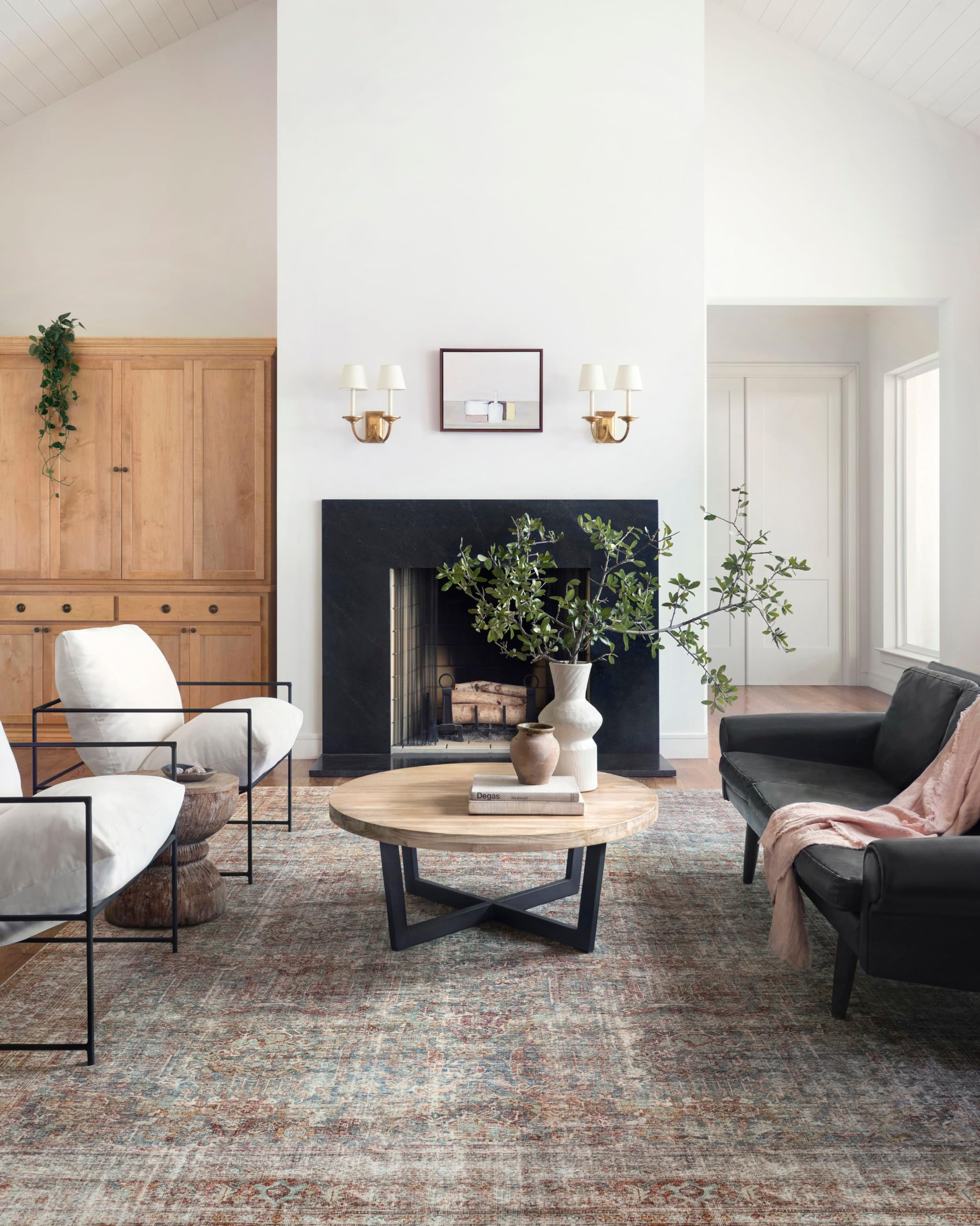 Loloi Chris Loves Julia Jules Collection JUL-05 Lagoon/Brick 9'-6" x 14', .13" Pile Height, Area ... | Amazon (US)