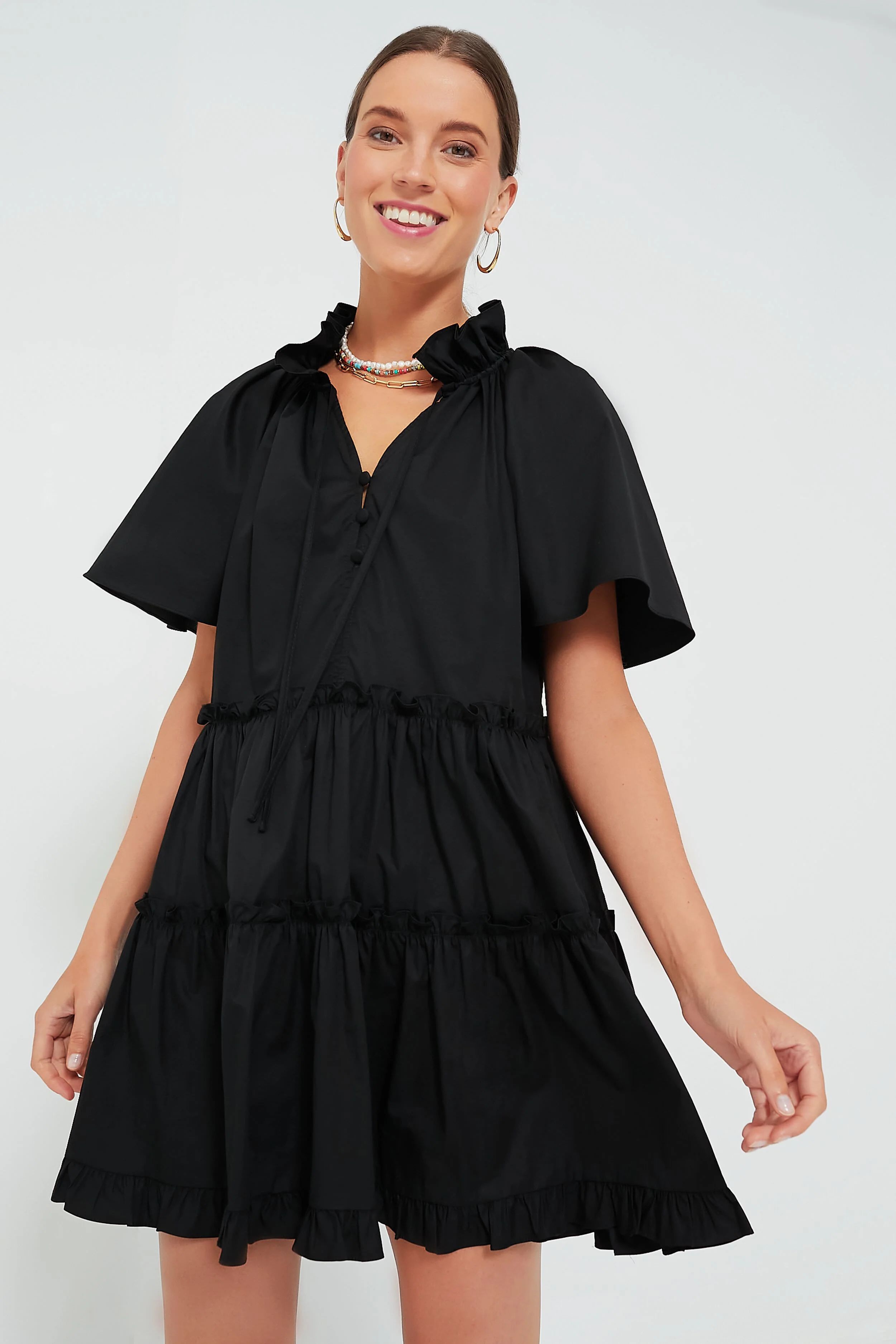 Black Adeline Dress | Tuckernuck (US)
