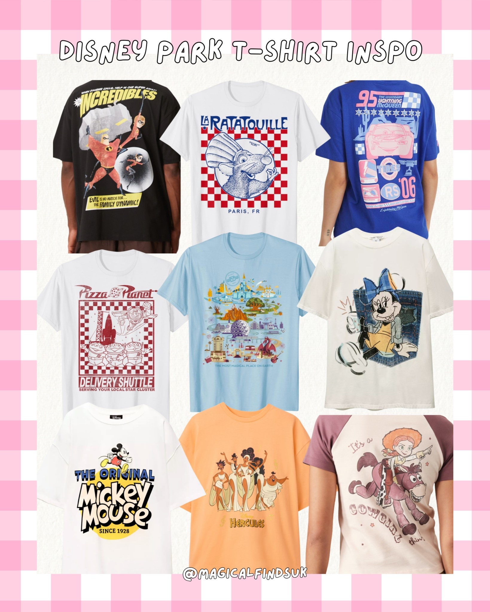 Disney Park t-shirt inspo! ✨💗🏰