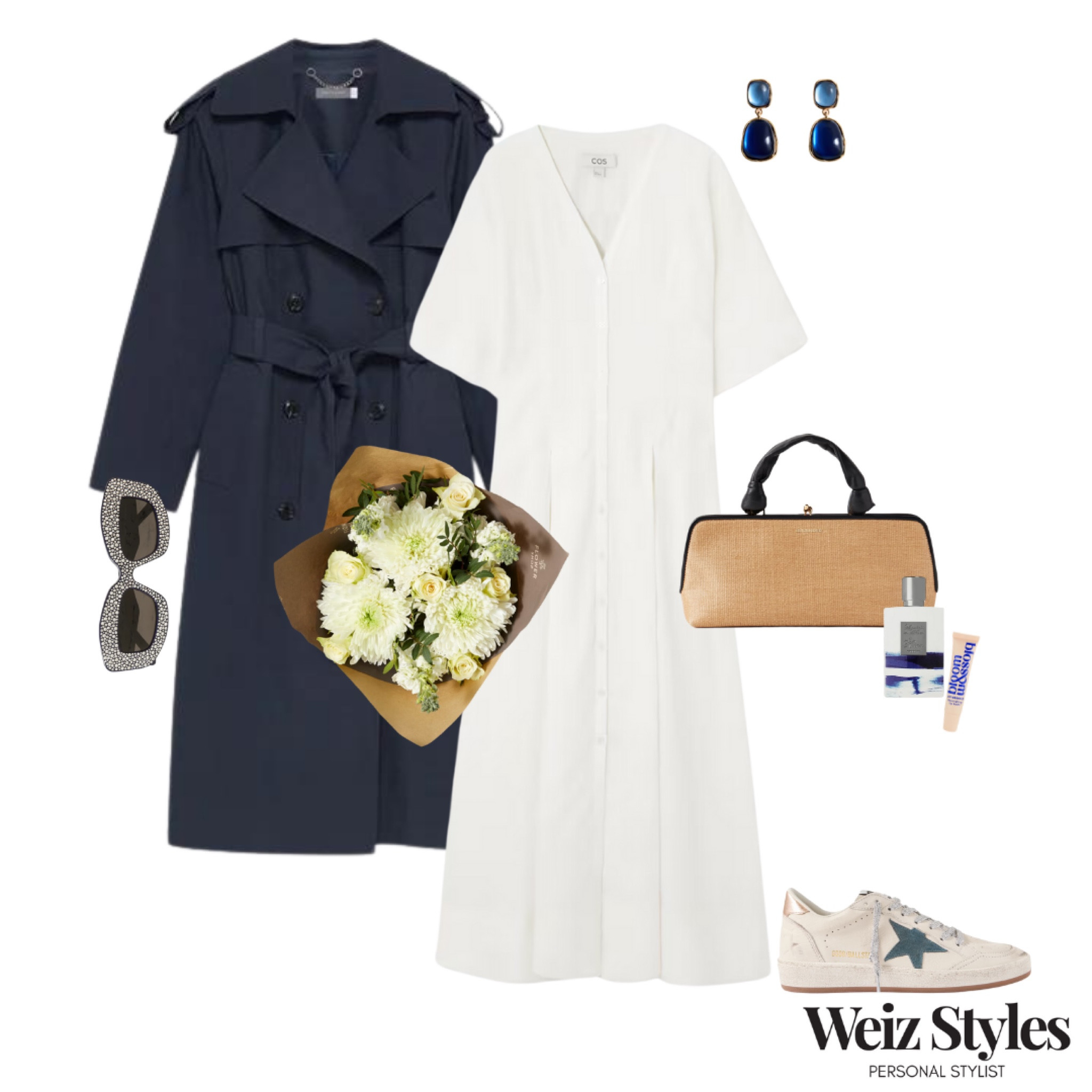 The perfect casual but stylish weekend outfit 💕 who doesn’t love a dress and trainers combination? Paired with a trendy trench and fab straw bag ✨

Head to www.Weizstyles.com to find out more about how I can help you on your style journey 💃🏻

Louise x

Personal stylist, styling, ootd, neutral aesthetic, London, Weiz styles, shopping, outfit of the day, uk, confident, handbag, bag, perfume, fragrance, lipstick, lip, elevate you style, feel good, flat lay, shopping, trench coat, swim, cool, trendy, feminine, weekend, Sunday, flowers, floral, bouquet, bunch of flowers, cream, blue, white, straw, bag, handbag, sunglasses, shoes, trainers, net a porter, earrings, mango, hm, H&M, highstreet, designer, lip balm, shop, maxi dress, summer dress, pretty, cute, gorgeous, fabulous, fab, mature

#LTKstyletip #LTKuk #LTKsummer