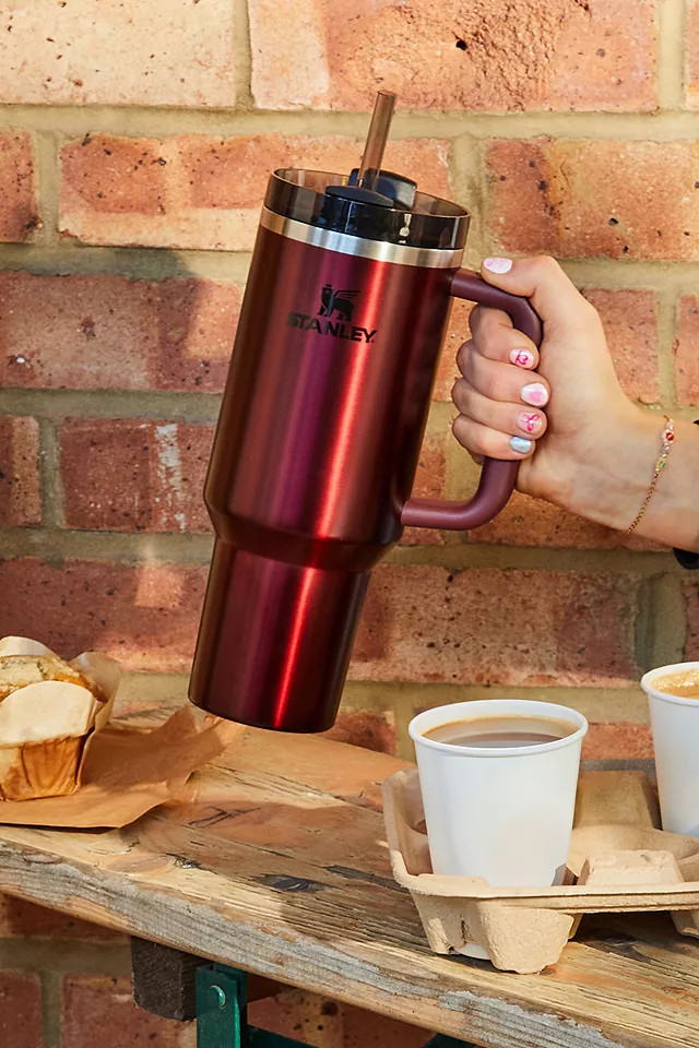 Stanley Rosewood Glow Quencher H2.0 Flowstate 1.2L Tumbler | Urban Outfitters (EU)