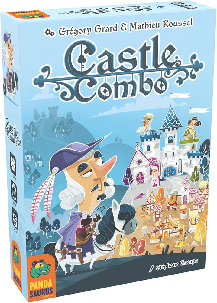 Pandasaurus Games Castle Combo Card Game - Maximize Combos in This Card Placement Strategy Game, ... | Amazon (US)