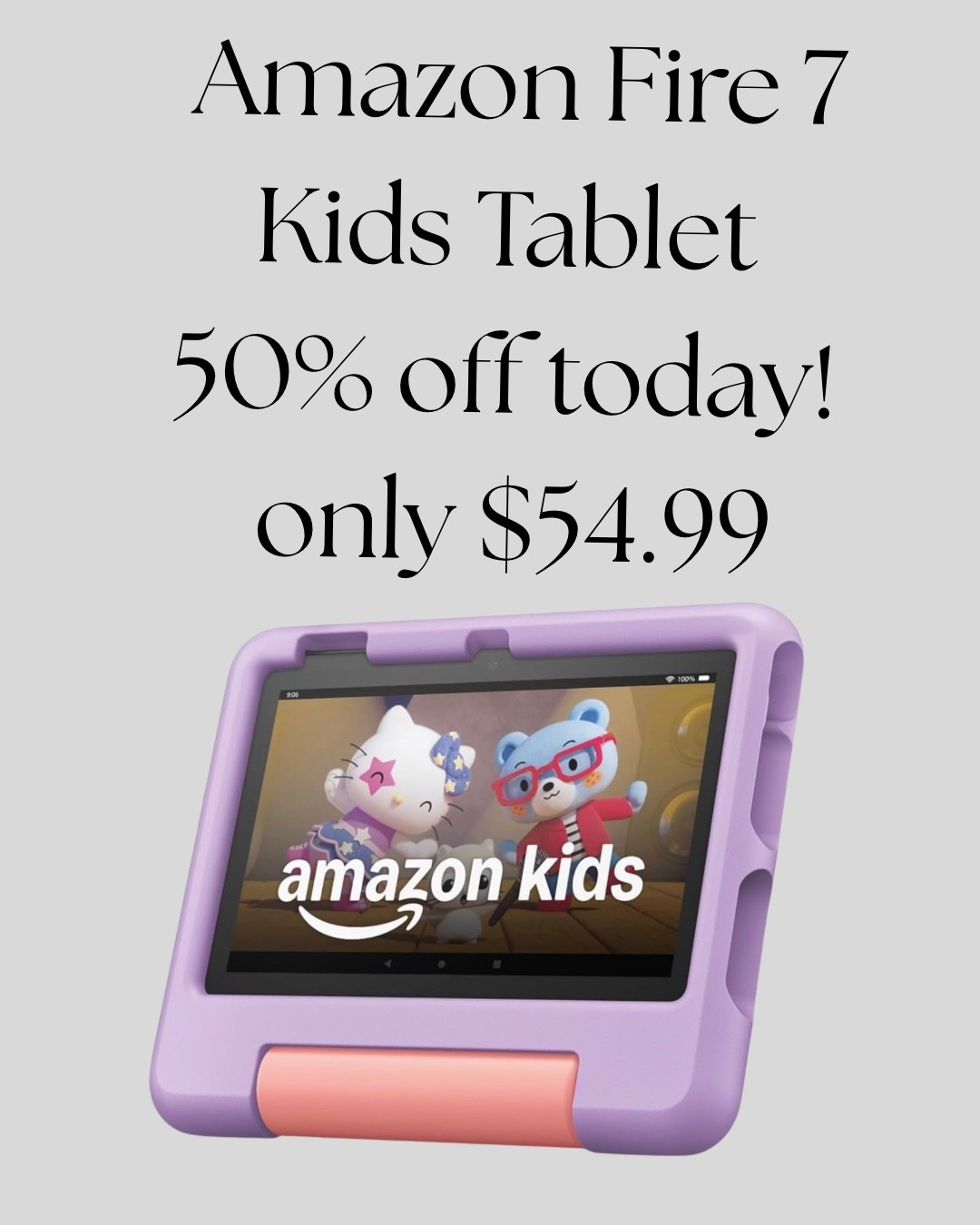 Grab it now for a perfect Christmas gift! Amazon fire tablets 50% off!

#LTKSaleAlert #LTKGiftGuide #LTKKids