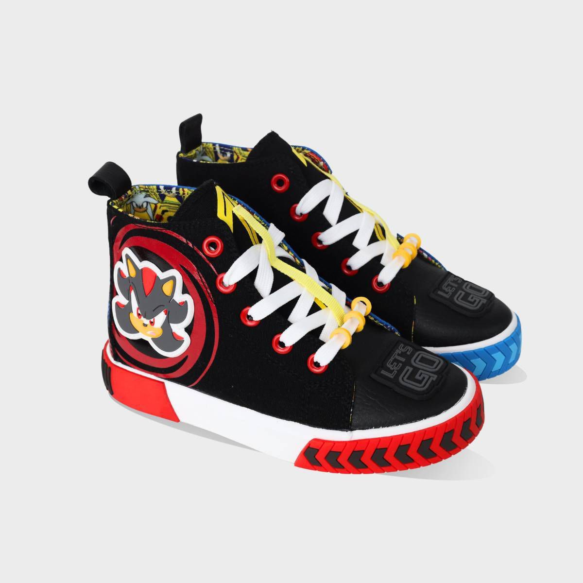 Kids' Sonic High-Top Sneakers - Black | Target