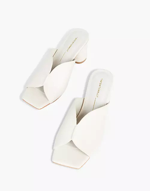 INTENTIONALLY BLANK Kamika Mules in Cream | Madewell