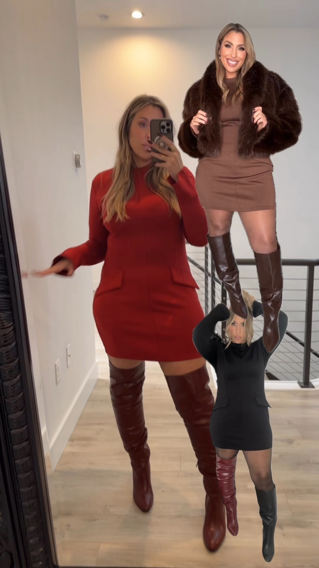 My fav affordable mini dress size XL stretchy and nice fabric that makes the butt look so good! I own this in several colors. 

incredible fur jacket size XL. I also linked the black/brown color which I LOVE. 

coat size XL

sheertex tights in expresso had to size up to the 2XL (thick thighs) 


#LTKShoeCrush #LTKStyleTip #LTKMidsize
#LTKFindsUnder50 #LTKMidsize #LTKShoeCrush

#LTKMidsize #LTKShoeCrush #LTKFindsUnder50

#LTKMidsize #LTKHoliday #LTKFindsUnder100

#LTKStyleTip #LTKHoliday #LTKMidsize