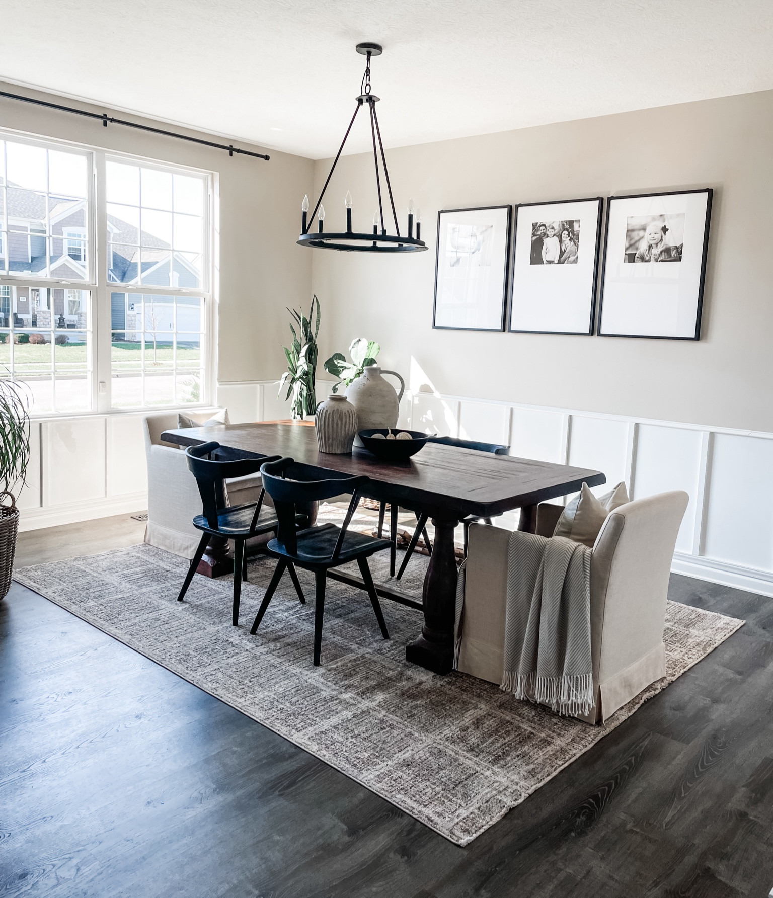 Dining room  |  neutral decor

Dining table, upholstered chair, throw, dining chair, pottery barn, chandelier, Wayfair, Amazon finds, area rug, Loloi, Angela Rose, plaid rug, vase, centerpiece, bowl, decorative accents, frame, gallery, triptych

#LTKstyletip #LTKhome #LTKfamily