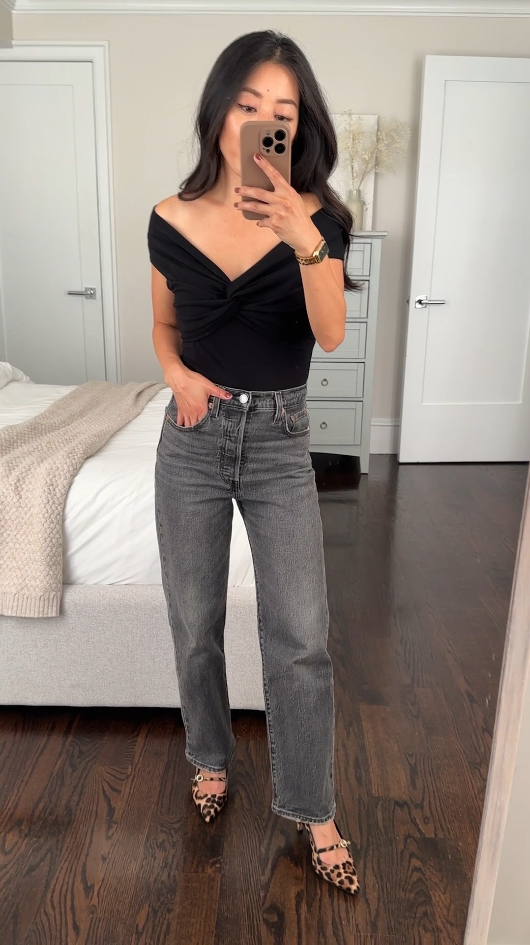 Black Friday reformation & levis sale. Full outfit on sale 

I can wear reformation dresses in regular sizing if they have adjustable straps or tie straps. Reformation dresses and pants waists run slim - 0 is a snug fit on me.

• Reformation top xs. Comfortable little jersey knit top worn with nippies. This and the Clarke are 2 of my favorite lightweight jersey  tops from there with a chic cut 

• favorite minimal black strappy sandals I also have in nude. Took a little breaking in at the start but now they’ve been a go to for years 

• Levi’s Ribcage jeans 24 x 27. My 2 favorite washes : “well worn black” (a versatile medium gray) and “in the middle - light wash” which is a medium blue, lighter weight denim fabric. 

• Amazon sequin skirt xxs but Xs is more comfortable for me now . The Xs fits 25.5” waist and xxs fits 24” waist . Comfy stretch waist and fully lined 

• J. Crew Colette kitten heels 5.5 very comfortable and well made 


#LTKSeasonal #LTKCyberWeek #LTKFindsUnder100