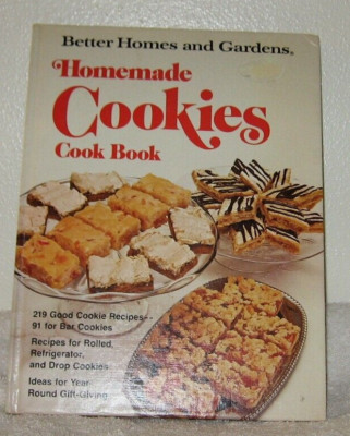 Better Homes and Gardens Homemade Cookies Cook Book, Vintage 1976, Hardcover  | eBay | eBay US