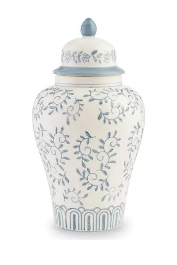 White Round Large Ginger Jar 2-Piece Set | Nordstrom Rack